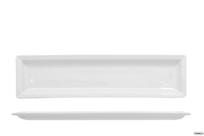 Justwhite-Piatto Rettangolare 36X9,2X2 Hp7503