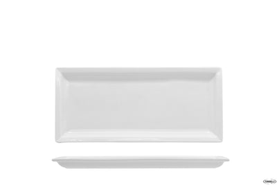 Justwhite-Piatto Rettangolare Cm.31X13,7 Hhp11758