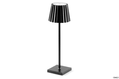 K-Light Lampada Da Tavolo Led Cm 10 H 38 Nero L1776620