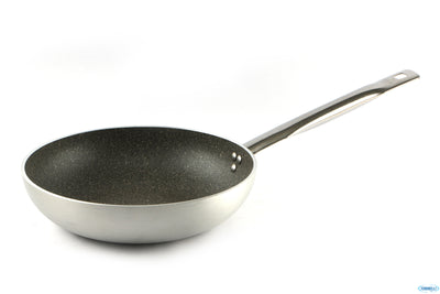 Kerastone Granite-Padella Svasata Alta 1 Manico Cm.36 Per Induzione