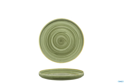 Piatto Frutta Impilabile Kaden M.Green Ø Cm.20 H.2,5 - Confezione da 6 Pz.