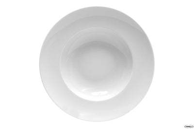 Kaszub Hel -Piatto Porcellana Bianco Pasta Bowl Cm.24 222