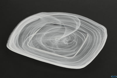 Laguna Bianco-Piatto Quadro Cm.30X30 5131