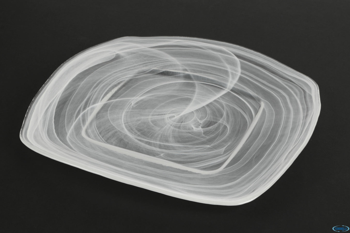 Laguna Bianco-Piatto Quadro Cm.26X26 3387