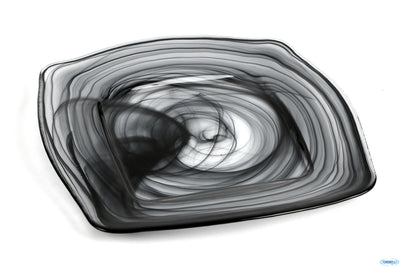 Laguna Nero-Piatto Quadro Cm.30X30 5131