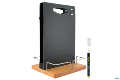 Lavagna Da Tavola Portamenu E Condimenti Cm 34,5X22X20 Cad-Te