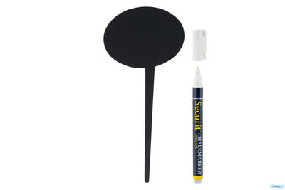 Lavagna Con Punta-Set 5 Etichette A Forma Di Nuvola Con Pennarello 18X8,1X0,1 Nero Tag-Bubble5
