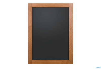 Lavagna Semplice Noce Cm 55X75 Scrivibile Con Pennarelli