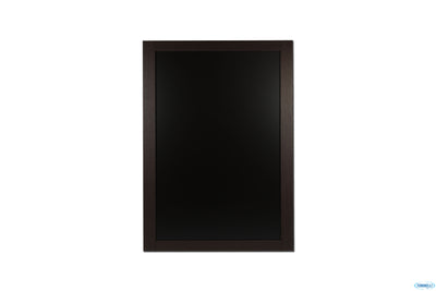 Lavagna Semplice Wenge Cm 55X75 - Scrivibile Con Pennarelli