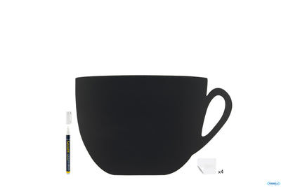 Lavagna Silhouette Tazza Cm 28,3X44,5 Con Pennarello Fb-Cup