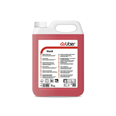 Hank disincrostante acido - confezione da 2 taniche da 5kg cad.