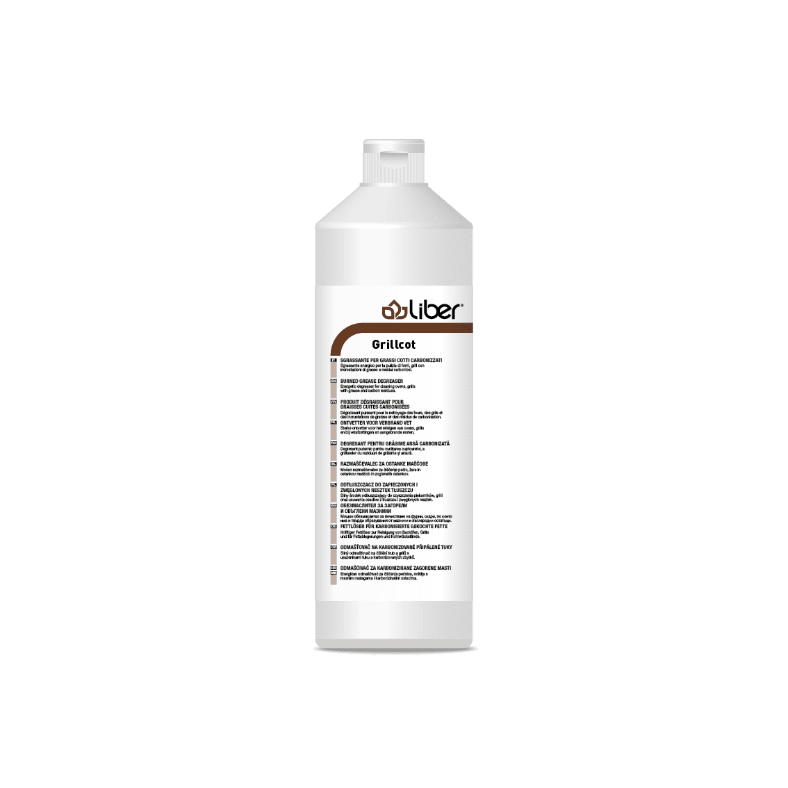 Grillcot sgrassante per grassi cotti carbonizzati - confezione da 6x1lt.