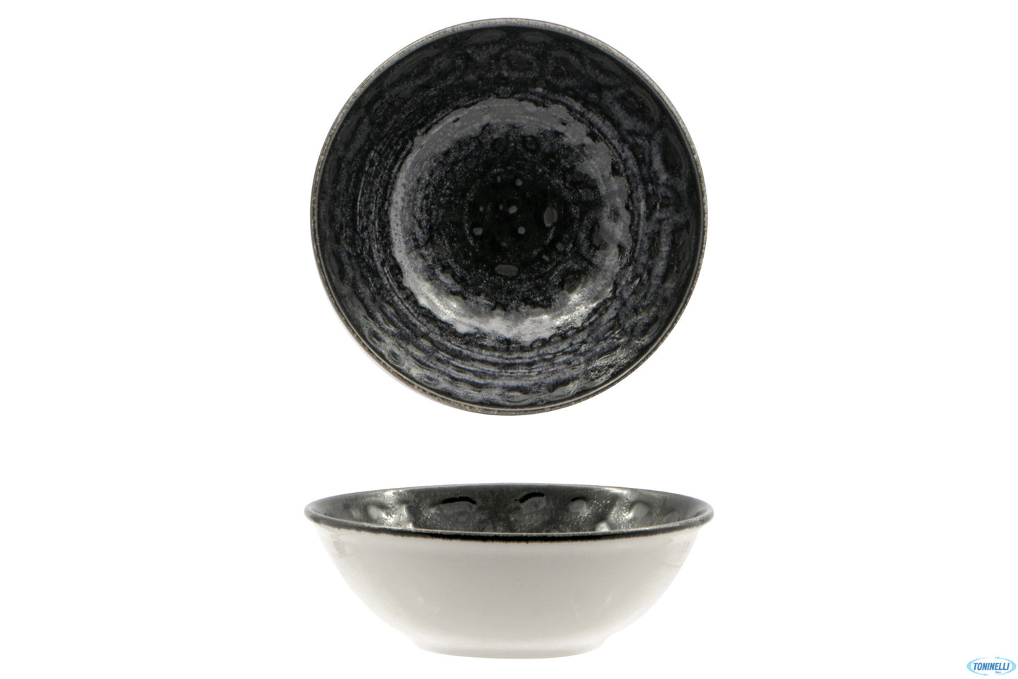 Matheria Black-Coppetta Coupe In Porcellana Cm.14