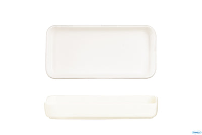 Mekkano Cream - Coppetta Porcellana Rettangolare 15X7,5 Bassa L9562