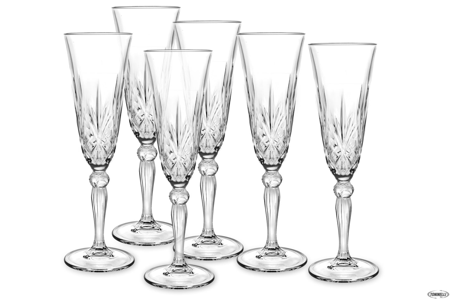 Melodia - Confezione 6 Calici Flute Cl 16 25600020206