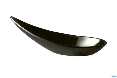 Ming Hing-Cucchiaio Fingerfood Melamina Nero Cm10X4,5 Top Quality, Originale