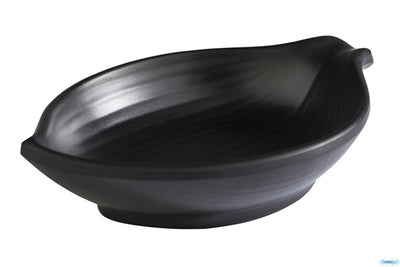 Mini Leaf-Ciotola Melamina Nero Cm.10,5X7,5Xh.2,5 84841