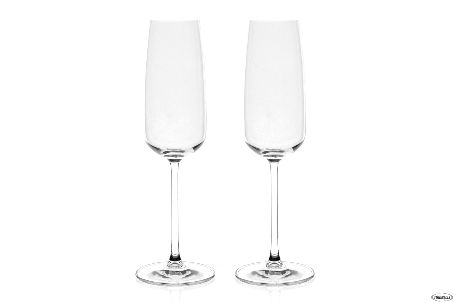 Mirage-Confezione 2 Calici Champagne Cl.24,5 66091 Nude