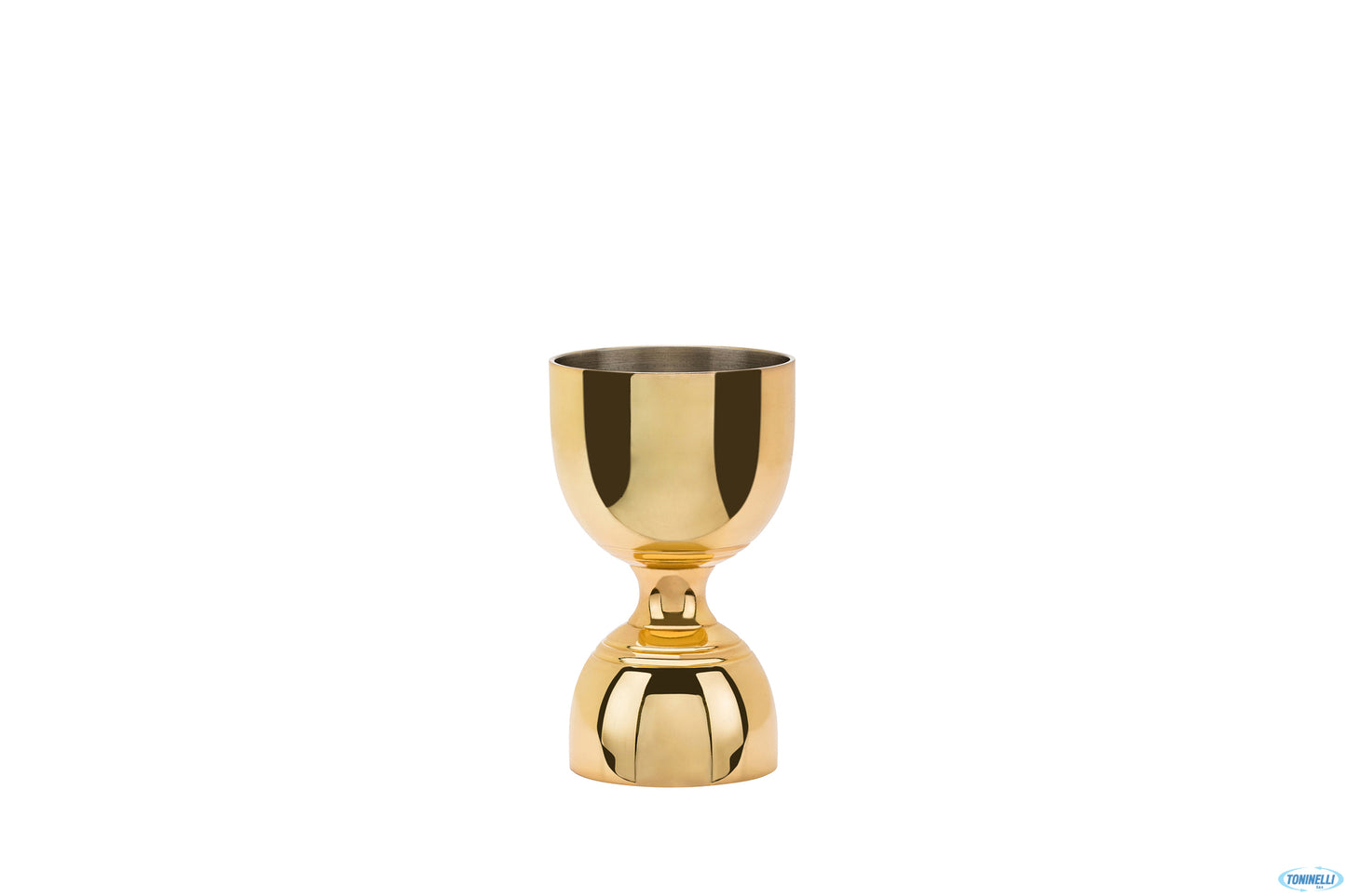 Mixing - Misurino Jigger Oro H.9 Diametro 4,5/5 Cono Piccolo Ml.10/20/25/30 Cono Grande Ml.45/60 Pes