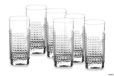 Mixology Elixir - Confezione 6 Bicchieri Hi-Ball Cl 48