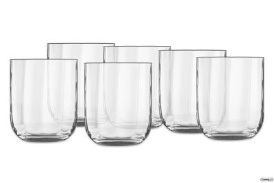 Mixology Jazz Rocks - Confezione 6 Bicchieri Whisky Cl35