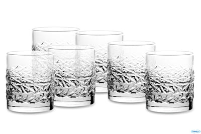 Mixology Texture-Confezione 6 Bicchieri Dof Cl.38