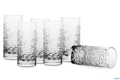 Mixology Texture-Confezione 6 Bicchieri Hi-Ball Cl.48 12420-01