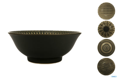 Mosaik Grey-Ciotola Cm.21 Decori Assortiti Rh43474