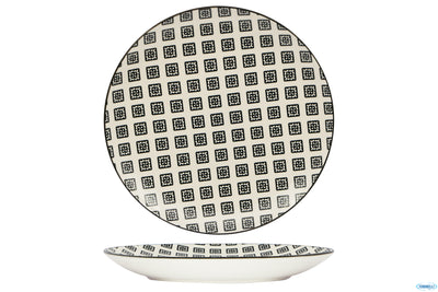 Mosaik-Piatto Piano Cm.28,5 Black Rh40069-11.25-J99F