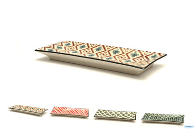 Mosaik-Piatto Rettangolare Cm.23,5X9 Decori Assortiti Rh4172