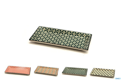 Mosaik-Piatto Rettangolare Cm.23,7X12 Decori Assortiti Rh4414S