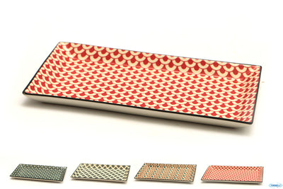 Mosaik-Piatto Rettangolare Cm.28,5X16 Decori Assortiti Rh4414L