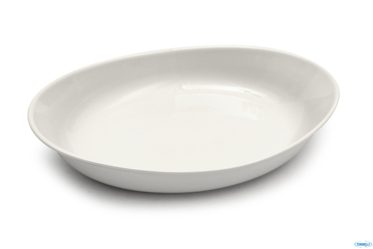 Napoli Bianco-Caravella Piatto Portata Ovale Fondo 35X24,5 4001521