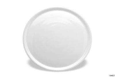 Napoli Bianco - Piatto Pizza Porcellana Cm 35
