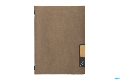 Nature-Portamenu In Fibra Naturale Completamente Impermeabile A4 Colore Marrone Cm 24,5X34 Mc-Nta