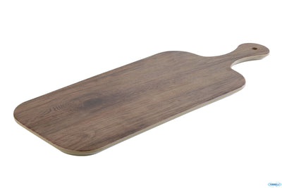 Oak-Vassoio Melamina Effetto Legno Cm. 40X20Xh.1,5 Con Manico Cm 13 84178