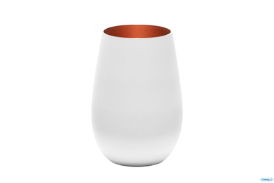 Bicchiere Olympic Bianco-Bronzo Cl.46,5 - H.12 - Ø Cm.8,5