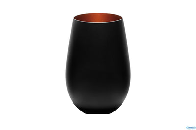 Bicchiere Olympic Nero-Bronzo Cl.46,5 - H.12 - Ø Cm.8,5