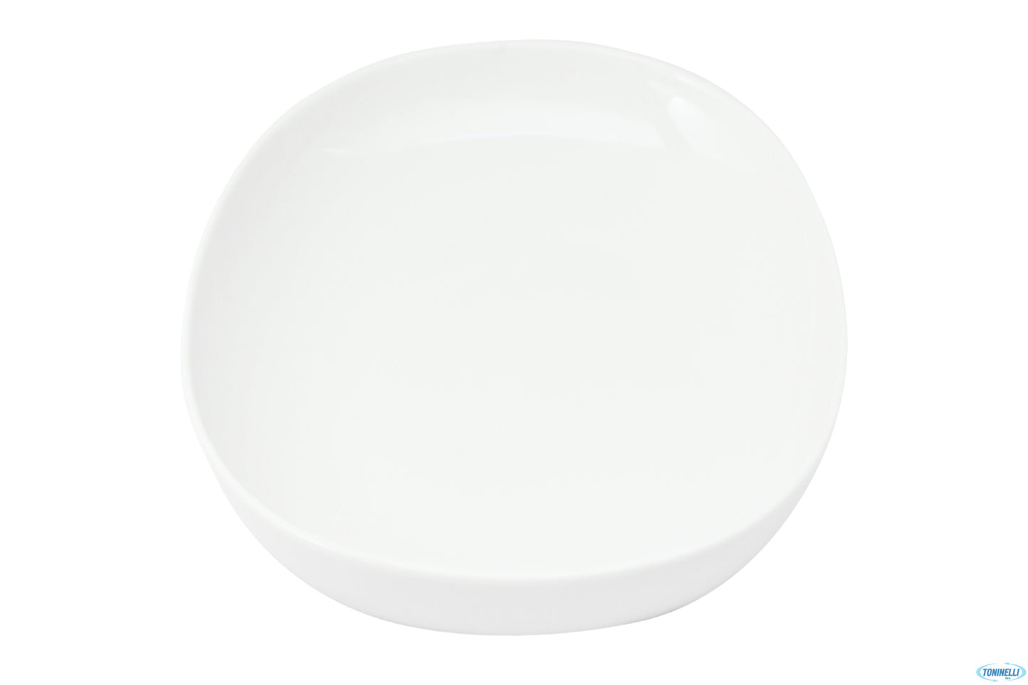 Piatto Fondo Ora White Cm.26x23 - Confezione da 6 Pz.
