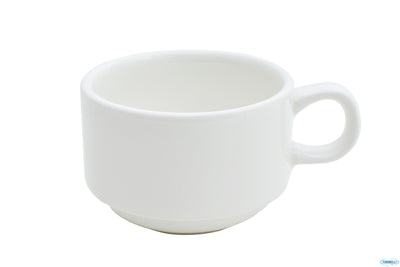 Tazza Caffè Impilabile Ora White Cl.14 - Confezione da 12 Pz.