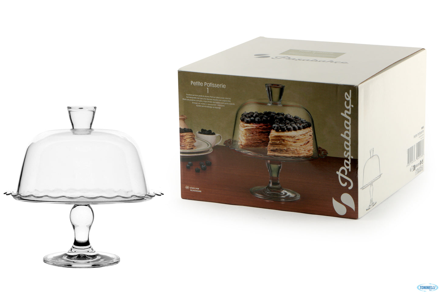 Patisserie Petite - Alzata Con Coperchio Cm 26
