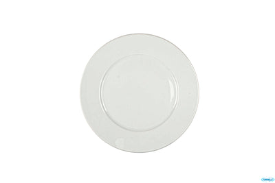 Piatto Piano Ø Cm.25 Pera Bianco - Confezione da 12 Pz.