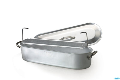 Pescera Con Griglia Alluminio Cm.35 Agnelli