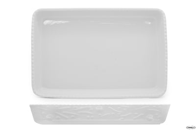 Pirofila Cordonata 992 Ret.32X22 H 4,5