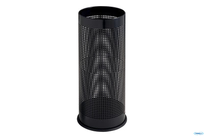 Pluvial-Portaombrelli Perforato Lt.27 Nero Cm.26,5Xh.60 775111