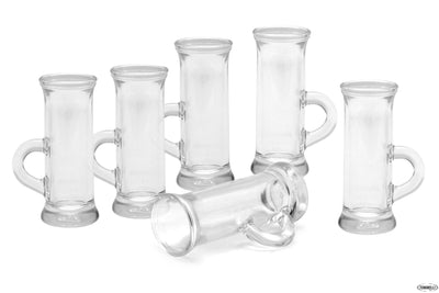 Polo Trasparente - Confezione 6 Bicchieri Vodka Cc.45