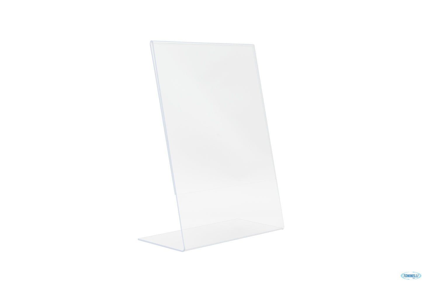 Porta Poster Da Tavolo In Acrilico Formato Inclinato A L A5, Cm 15,1X21,4X7,4 Pft-Acl-A5
