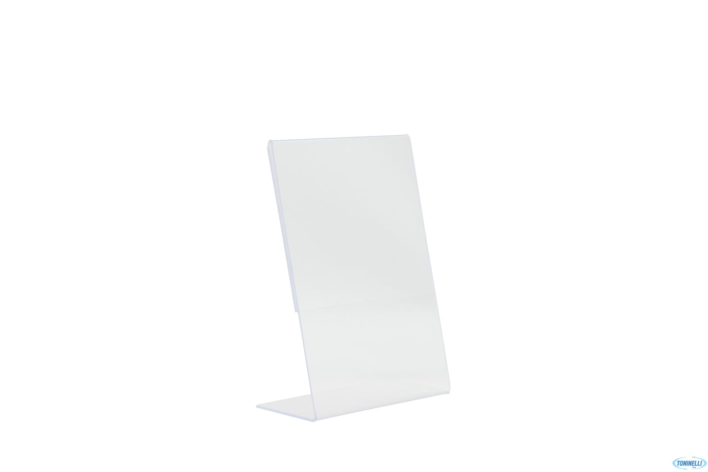 Porta Poster Da Tavolo In Acrilico Formato Inclinato A L A6, Cm 10,5X15X5 Pft-Acl-A6
