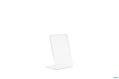 Porta Poster Da Tavolo In Acrilico Formato Inclinato A L A8, Cm 4,1X8X4,1 Pft-Acl-A8