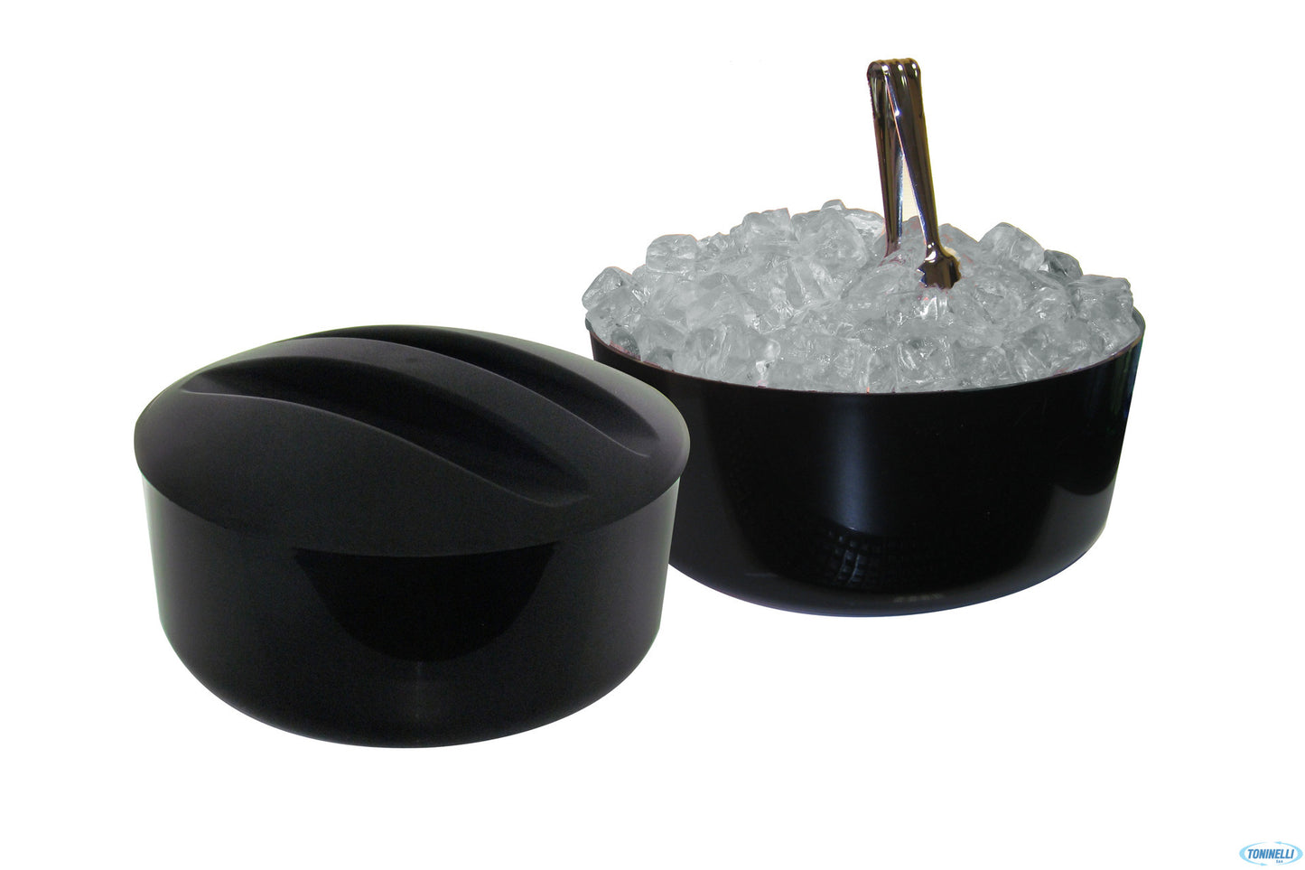 Portaghiaccio Polipropilene Con Griglia Lt.12 Nero 5824
